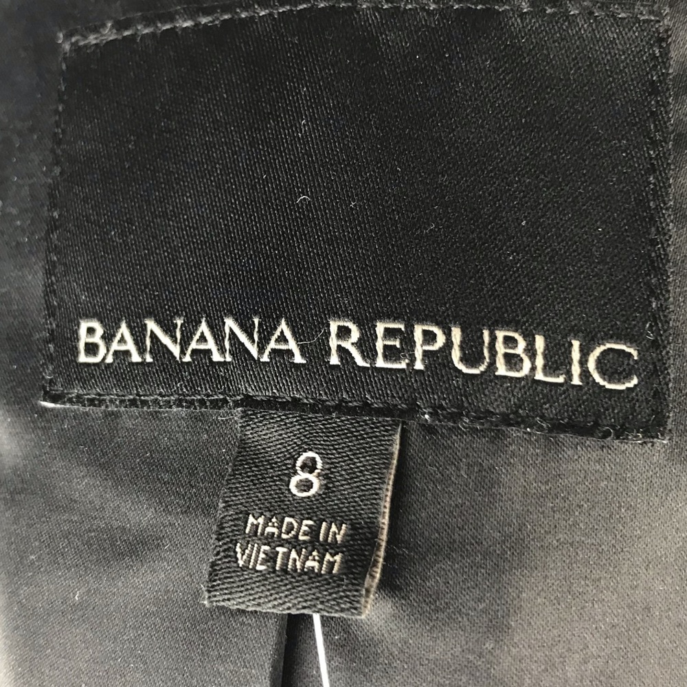 Banana Republic Red & Black Boucle Moto Blazer NWT - Picture 5 of 7